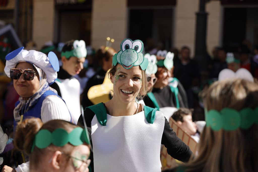 El desfile infantil del Carnaval de Cartagena, en imágenes