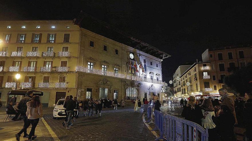 La plaza de Cort, en una imagen de archivo