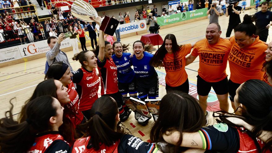 Triunfo, aplausos y lágrimas en el final liguero del Telecable