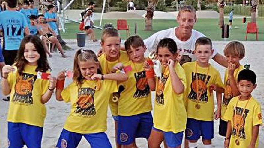 Los campeones benjamines.