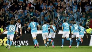 El empate contra Udinese (1-1) volvió a proclamar campeón al Nápoles de un Scudetto 33 años después