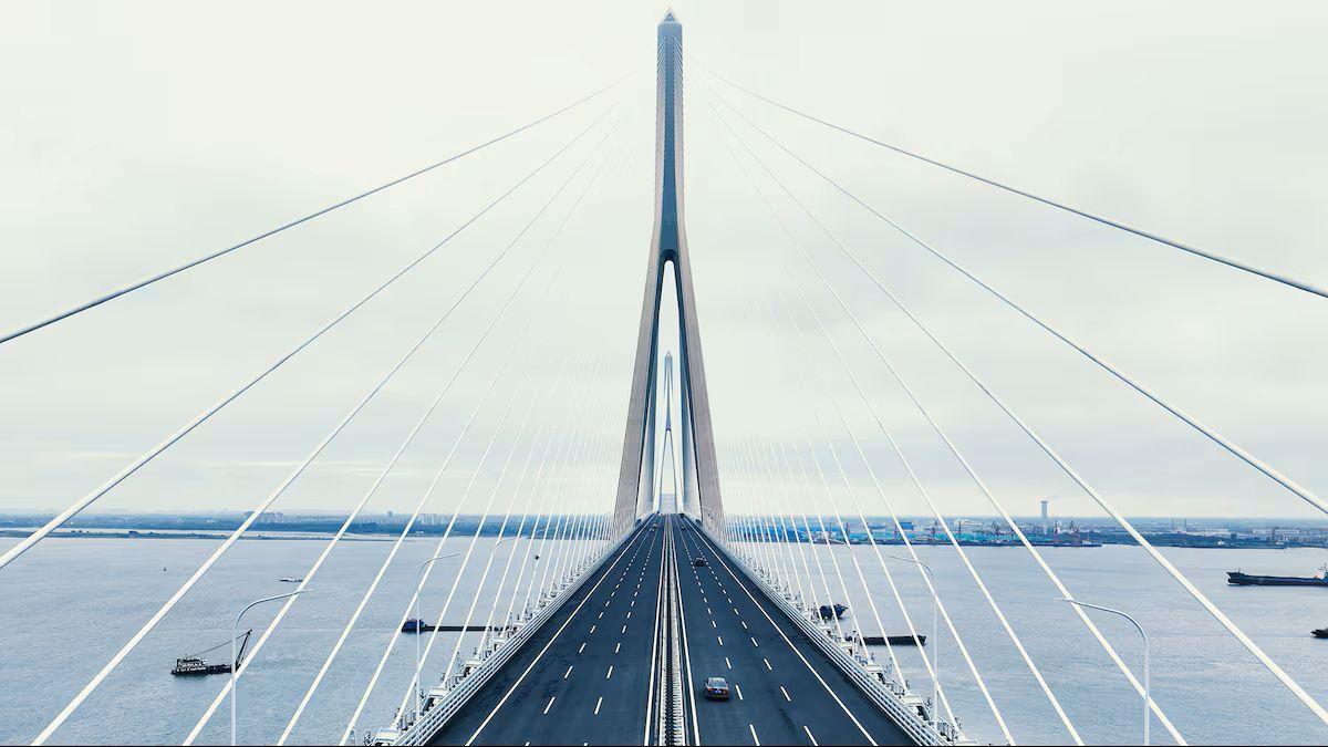Puente Changai, en China.