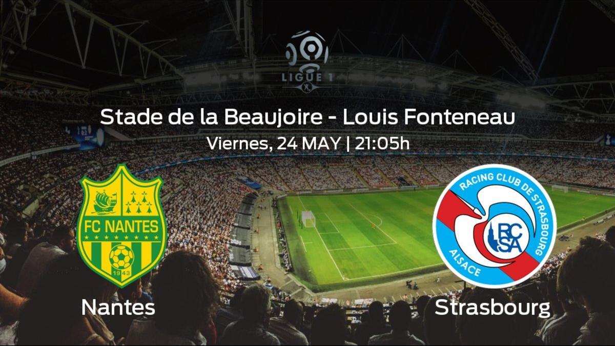 Previa del encuentro: el Strasbourg viaja al estadio del Nantes para acabar el campeonato