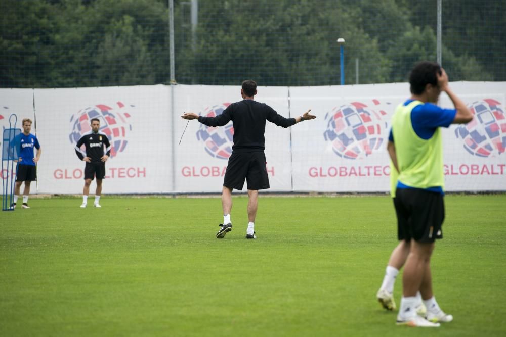 Entrenamiento del Real Oviedo