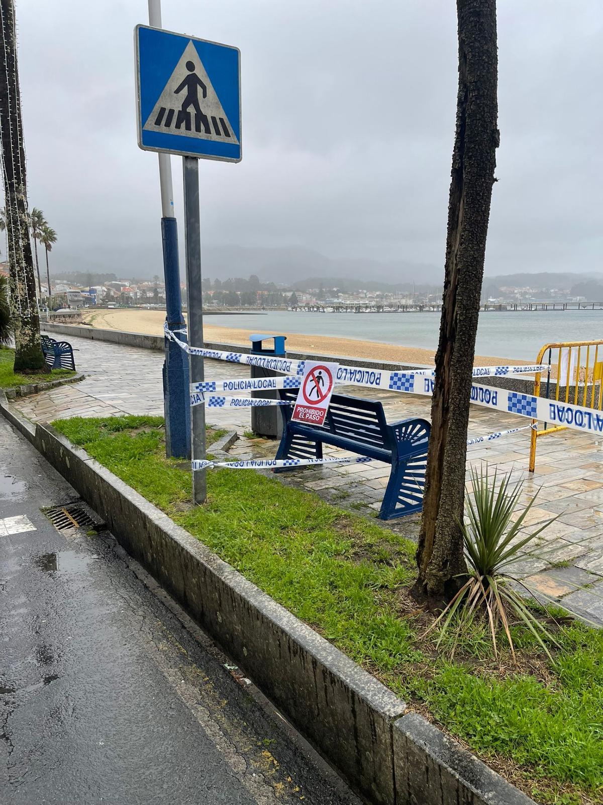 O treito afectado permanece acordoado.