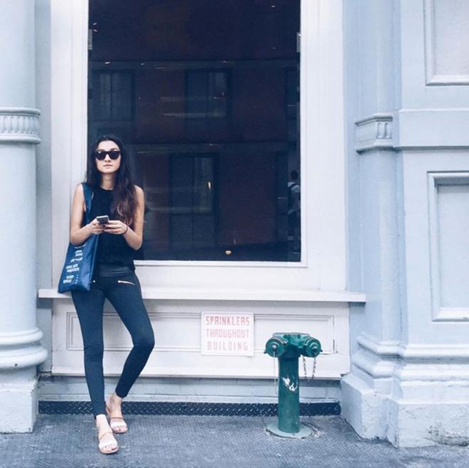 Las Throw & Roll Leggings también para look de street style