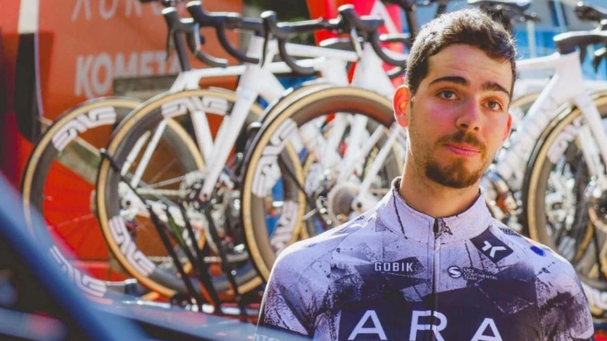 Lección de vida del ciclista Gonzalo Ariño, que vuelve a enfrentarse a un tumor cerebral.