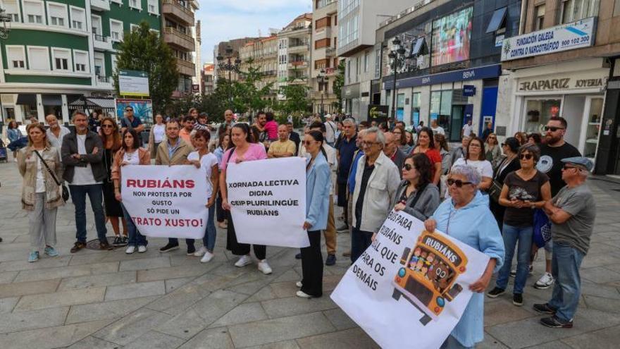 Ilusión contenida en Rubiáns por el cambio de horario