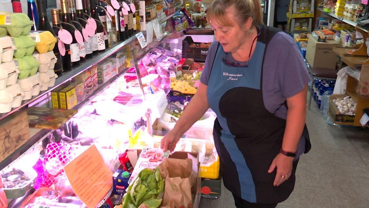 Maite Navarro, en la tienda ubicada en Benimaclet.