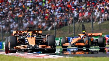 Oscar Piastri y Lando Norris han sellado el doblete de McLaren en Hungría.