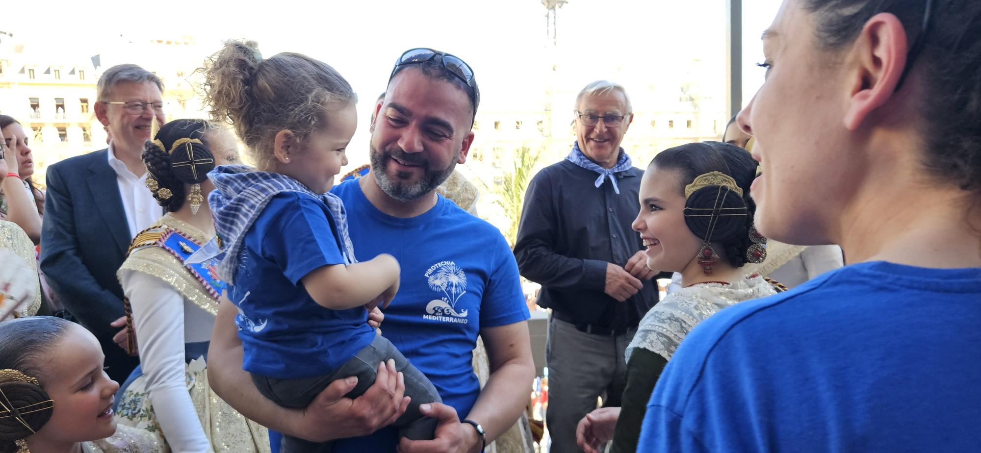 Macarena, la reina de Mediterráneo, se ganó a todos en el balcón