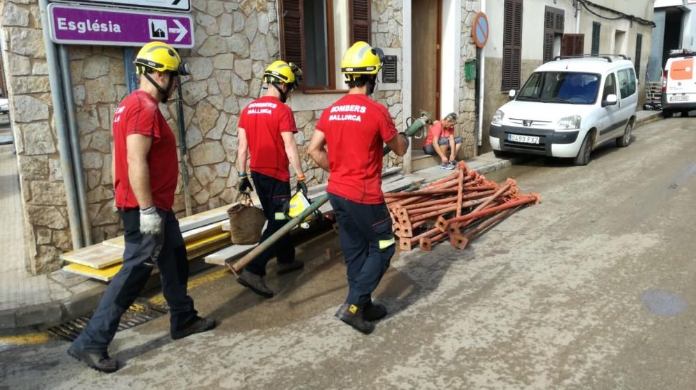 Sant Llorenç beginnt den Wiederaufbau