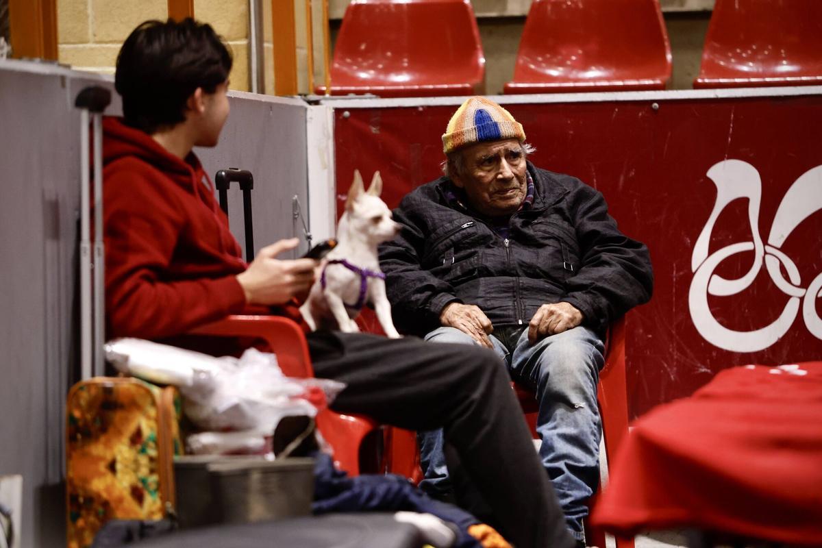 Temporal borrasca Leonardo. Personas desalojadas en Vista Alegre, Cruz Roja