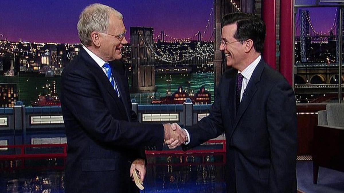 Letterman y Colbert