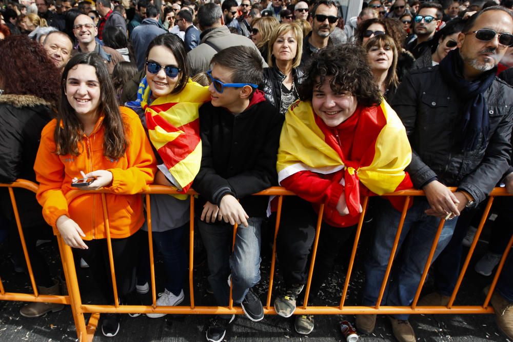 Búscate en la mascletà del 6 de marzo