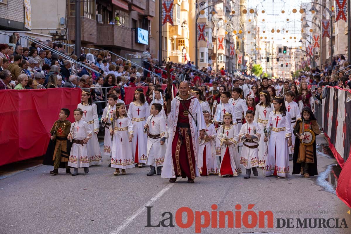 Procesión de subida a la Basílica en las Fiestas de Caravaca (Bando Cristiano)