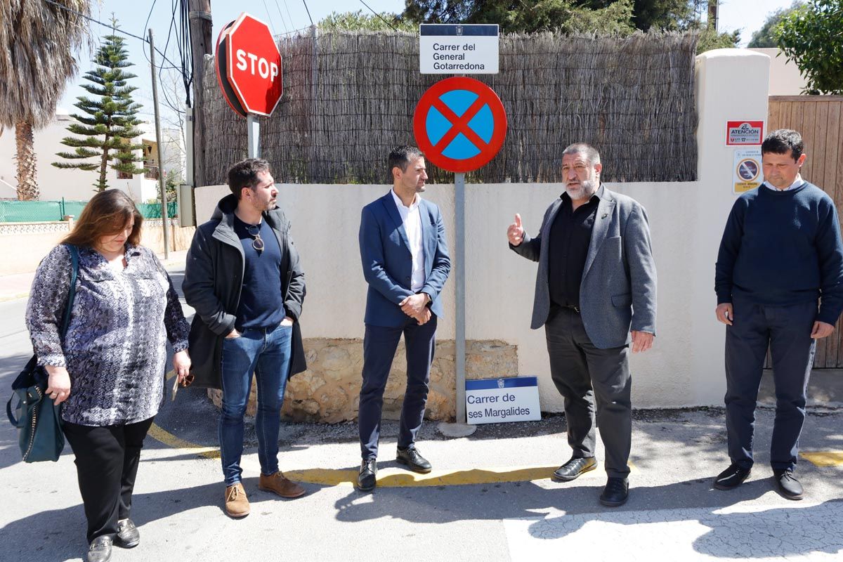 Sant Antoni elimina el nombre de la calle General Gotarredona