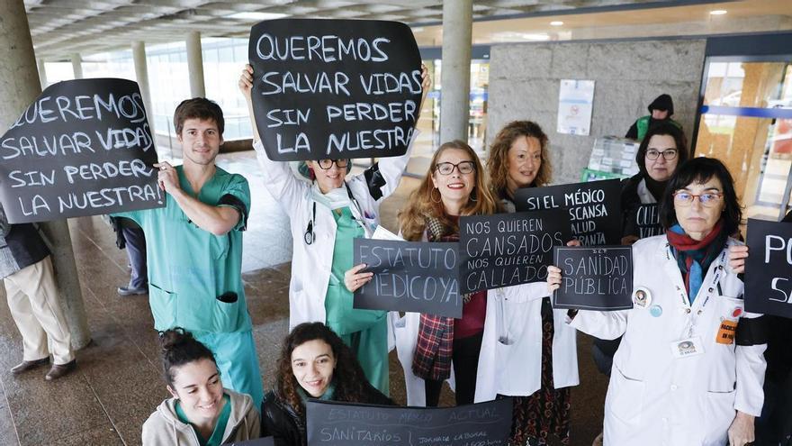 La huelga de médicos deja casi 400 cirugías suspendidas en Galicia en tan solo dos días