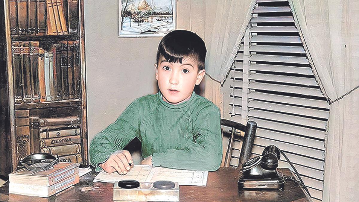 Fotografía escolar del autor.