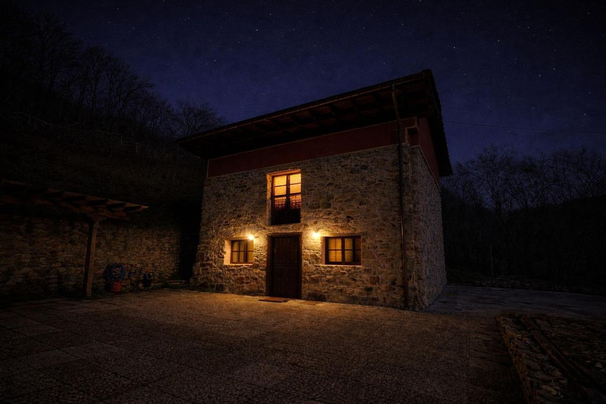 La casa rural "El Jabar de Degu".