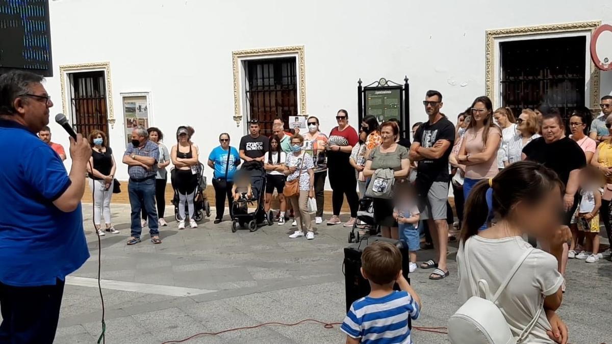 Acto en Morón por los tres años de la desaparición del menor cuya madre dijo haberlo matado.