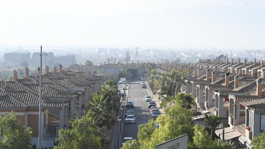 Contaminación atmosférica en Murcia.