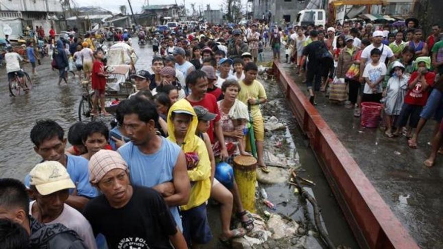 Son muchos los daños que ha causado Haiyan.