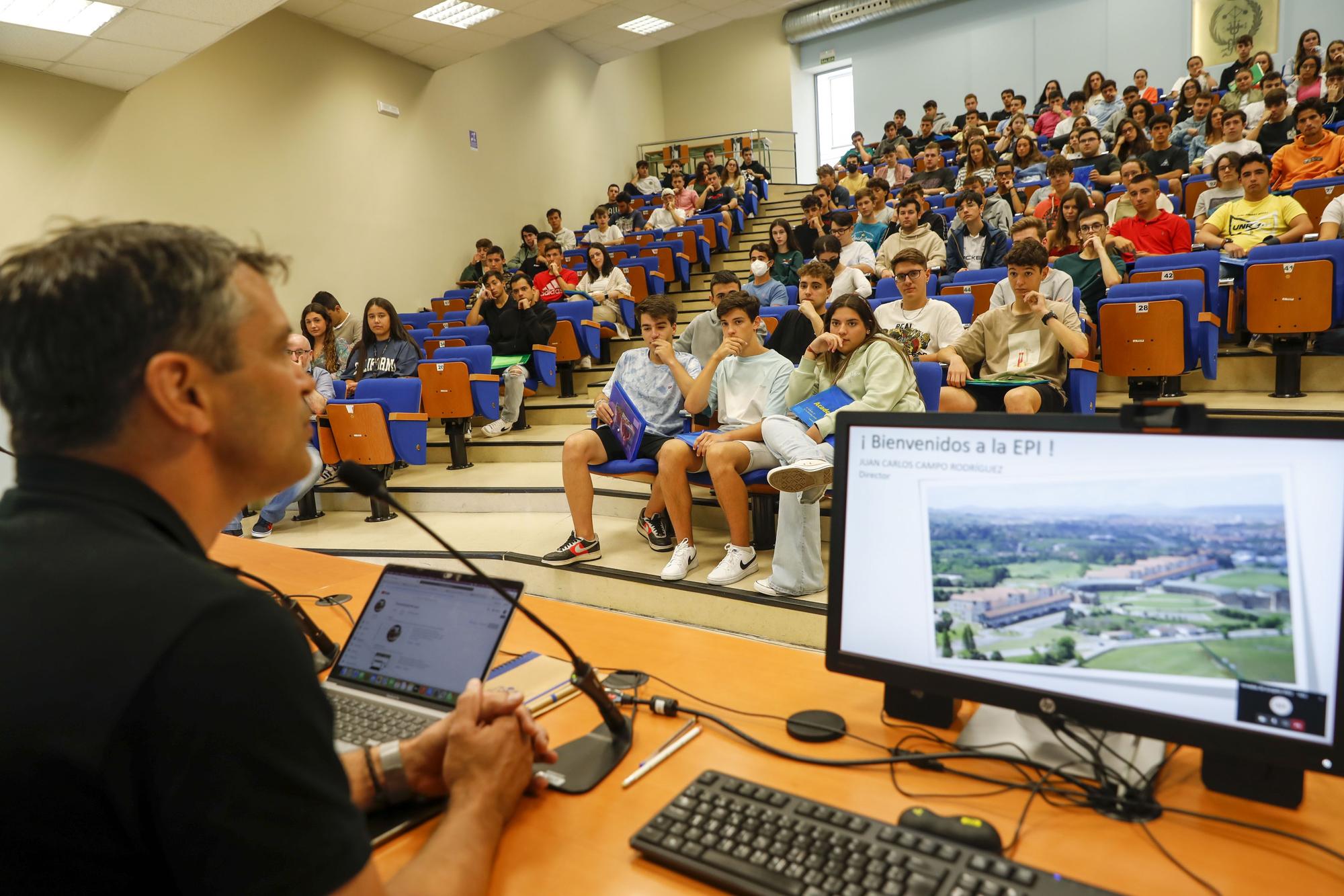 En imágenes: Inicio de curso en la Escuela Politécnica de Gijón