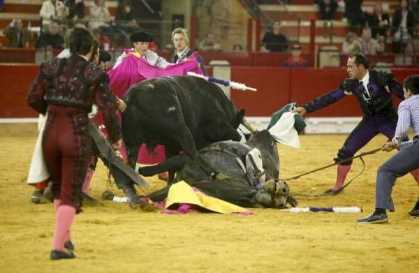 Vaquillas y rejones en la Feria San Jorge