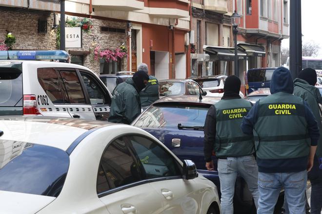 El operativo en Gijón para detener a los autores del asesinato a tiros de Emiliano "el panameño", en imágenes
