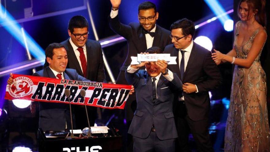 La hinchada de Perú obtiene el premio The Best a la mejor afición