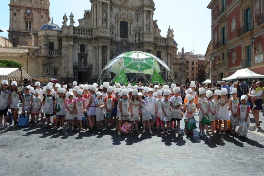 Más de 250 niños participan en el HuertaChef