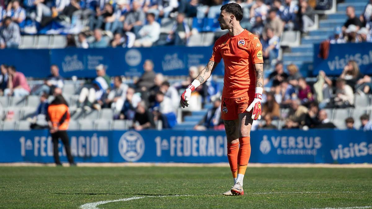 Diego Fuoli, en un partido con el Sabadell.