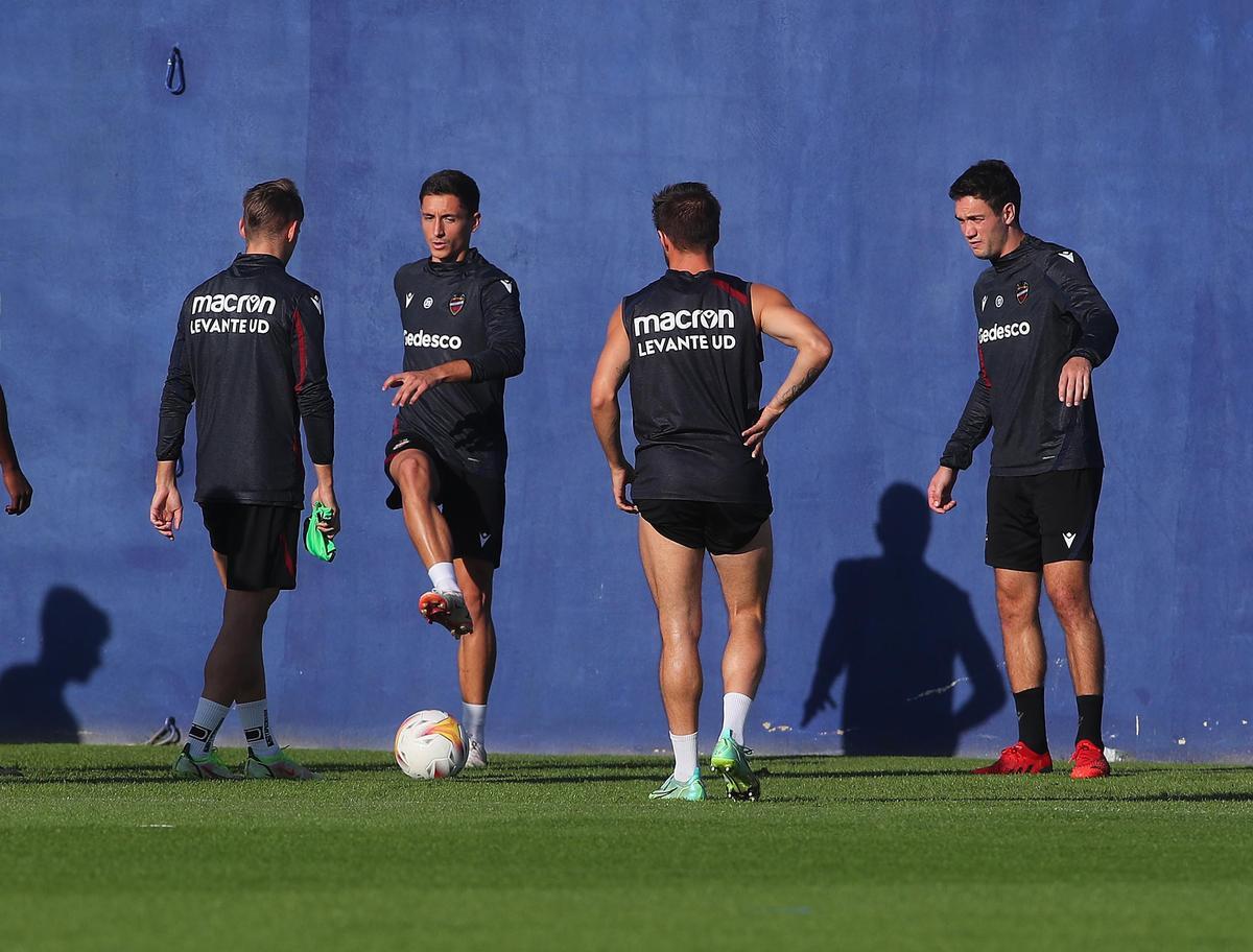 Así ha sido del entrenamiento del Levante UD de hoy