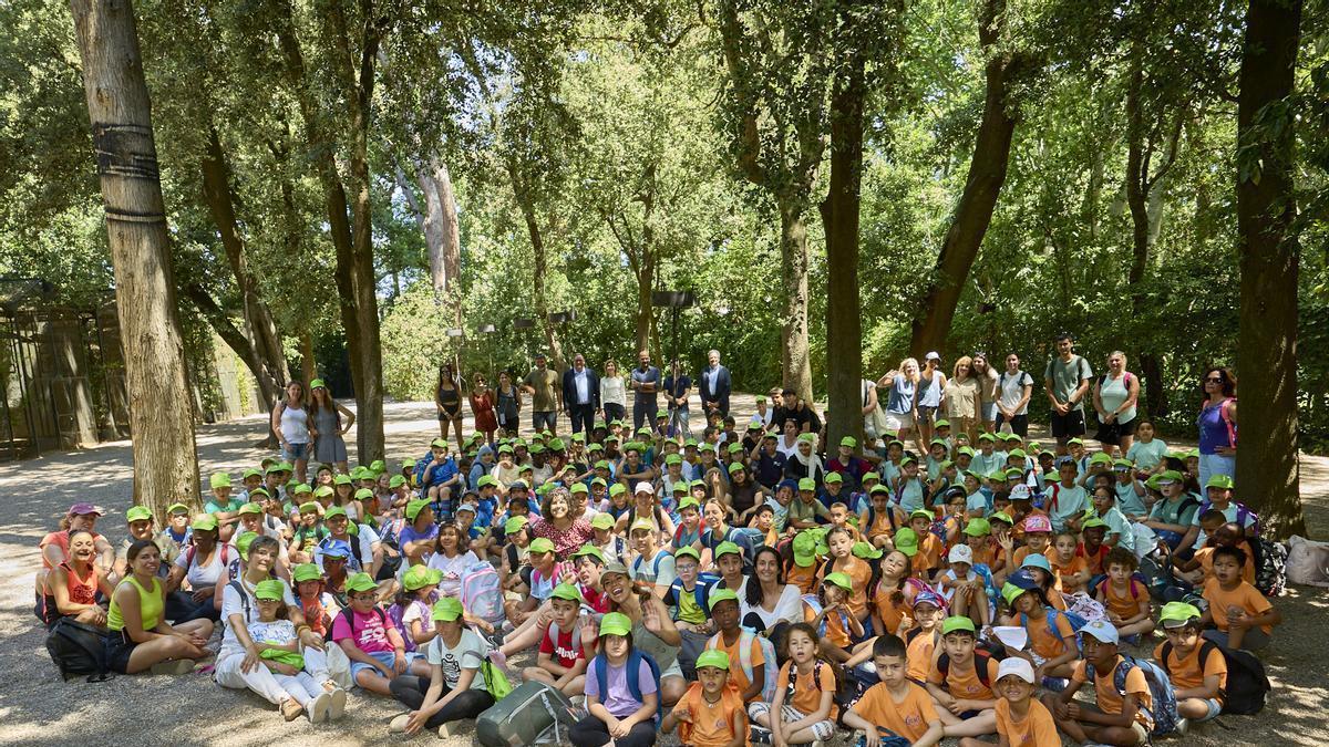 Peralada acull 280 alumnes en una jornada d’Anellament de Cigonyes