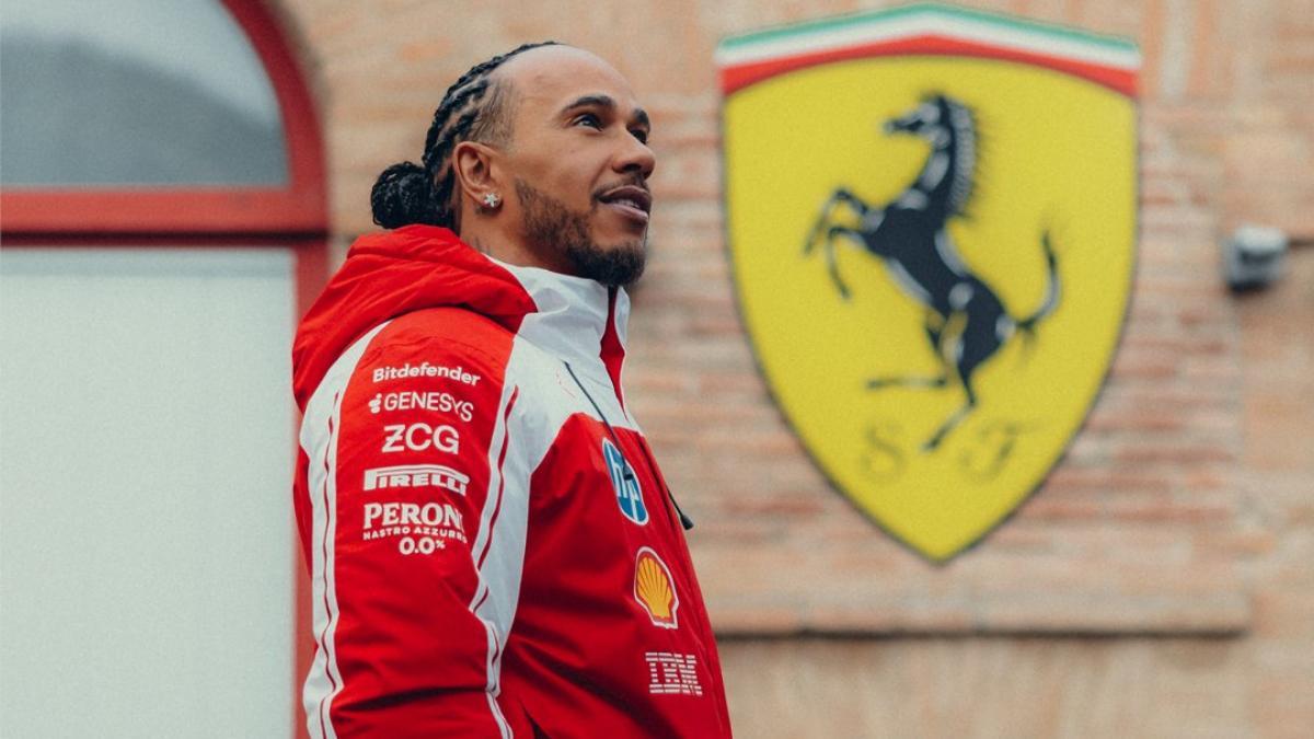 Lewis Hamilton afronta su segundo año en Maranello