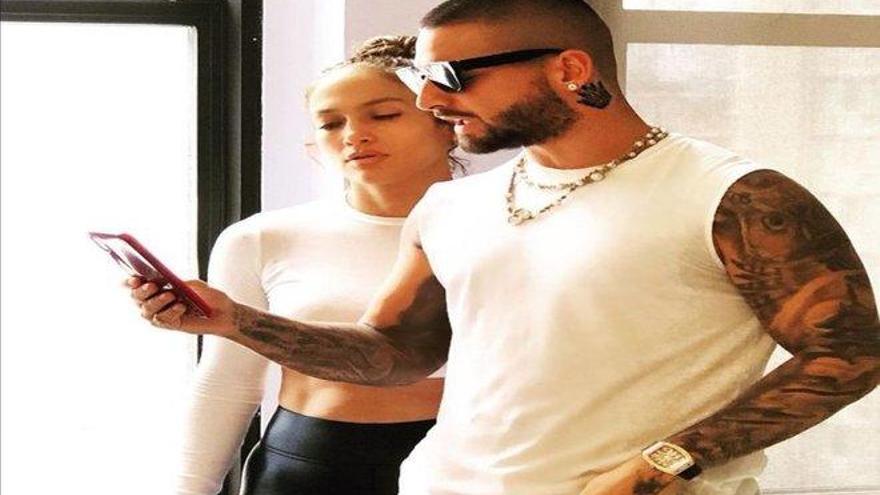 Jennifer López y Maluma comienzan el rodaje de una película en Nueva York