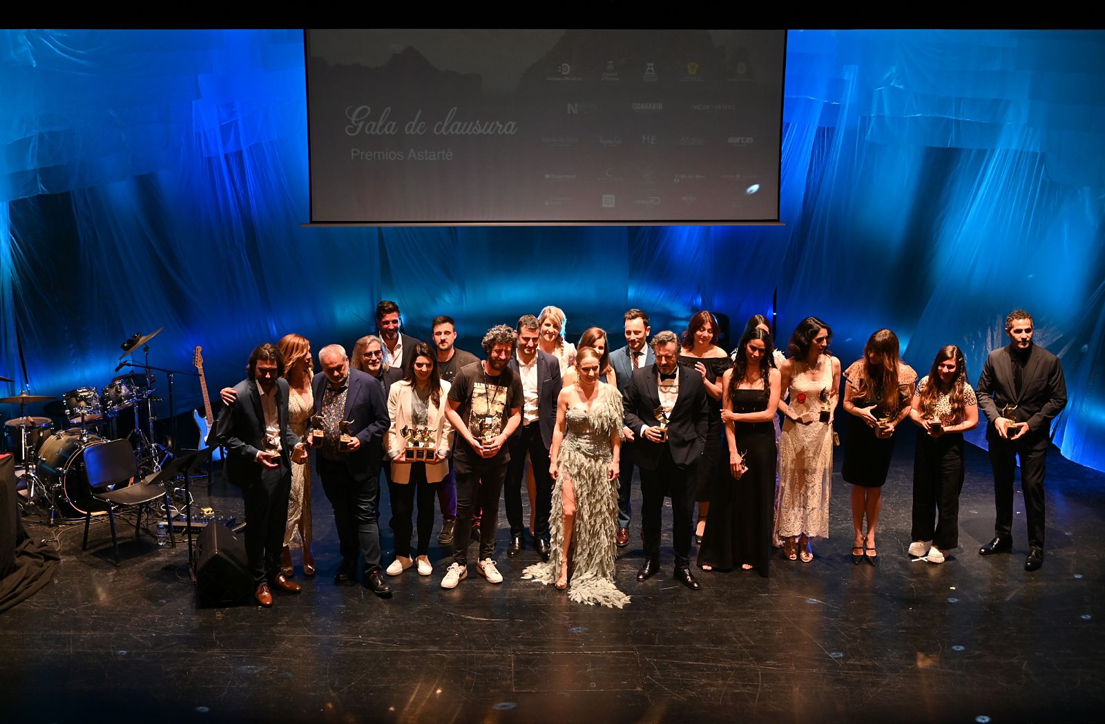 La alfombra roja y gala de clausura del festival Ibicine de Ibiza.