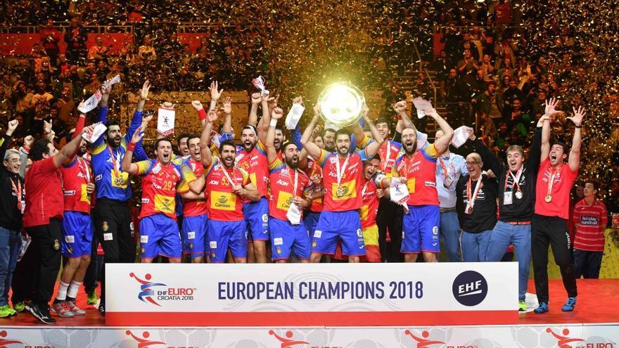 España, campeona de Europa de balonmano