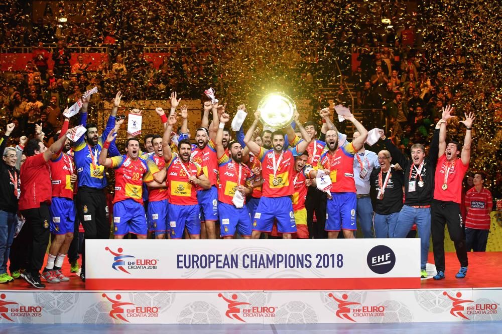 España, campeona de Europa de balonmano