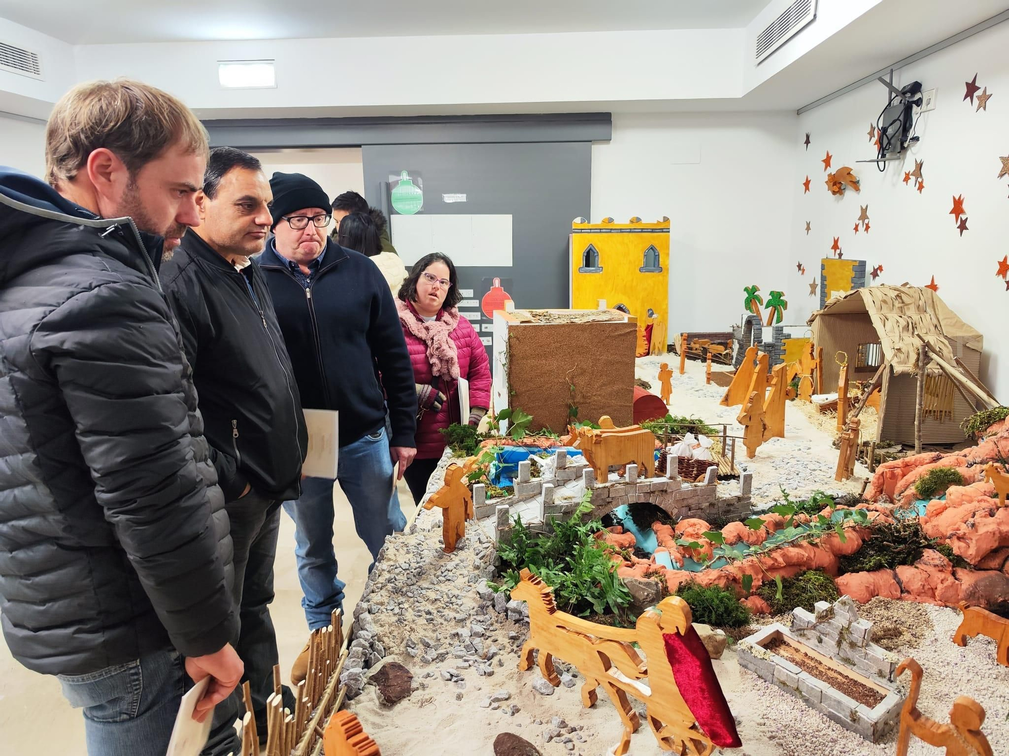 Belenes más accesibles y sostenibles en la ruta estrella de la Navidad maliaya