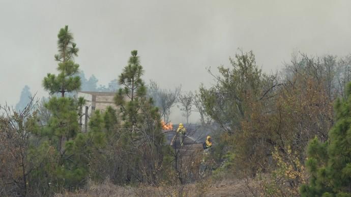 El fuego devora 400 ha y evoluciona ...