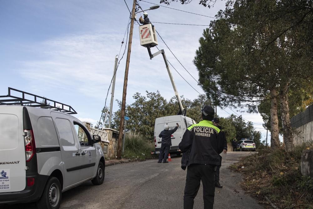 Operació contra el frau elèctric i les ocupacions a Vidreres