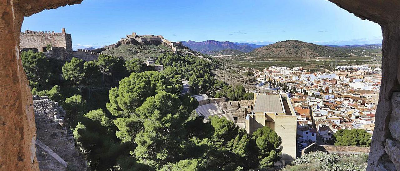 Vista del Castell de Sagunt.   | DANIEL TORTAJADA