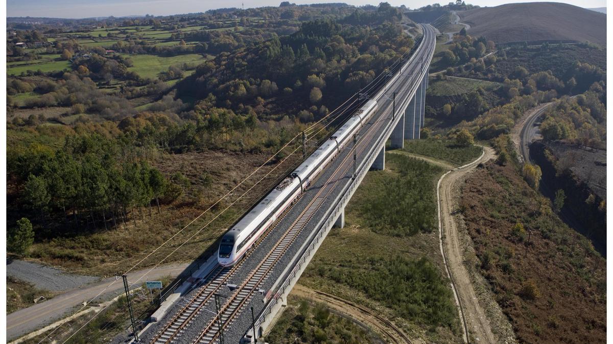 La nueva estación de A Gudiña Porta Galicia dará  servicio al sur de la provincia de Ourense.