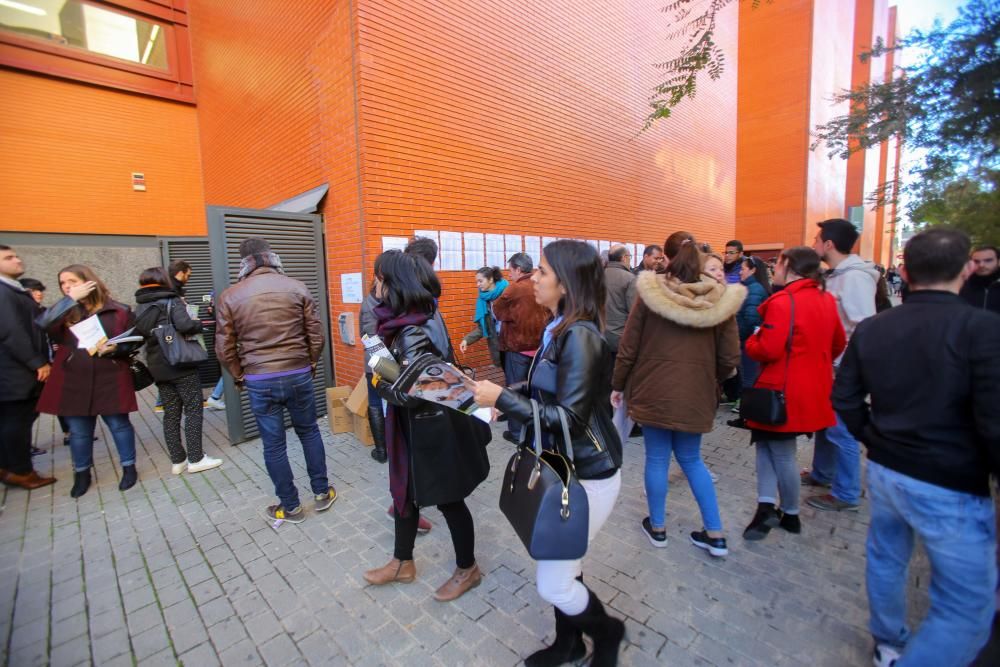 Examen de MIR y otras especialidades en Valencia