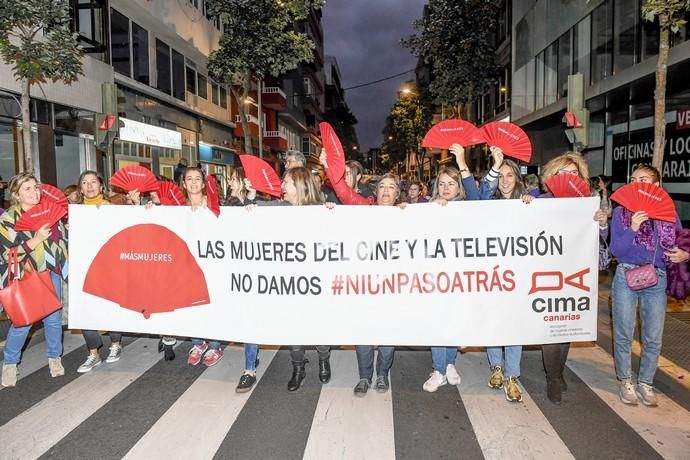 GENTE Y CULTURA 07-03-19  LAS PALMAS DE GRAN CANARIA. 8M Día Internacional de la Mujer. Manifestación por el 8M Día Internacional de la Mujer. FOTOS: JUAN CASTRO