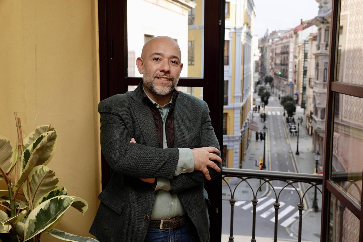 Rodrigo Pintueles, en la concejalía de Medio Ambiente.