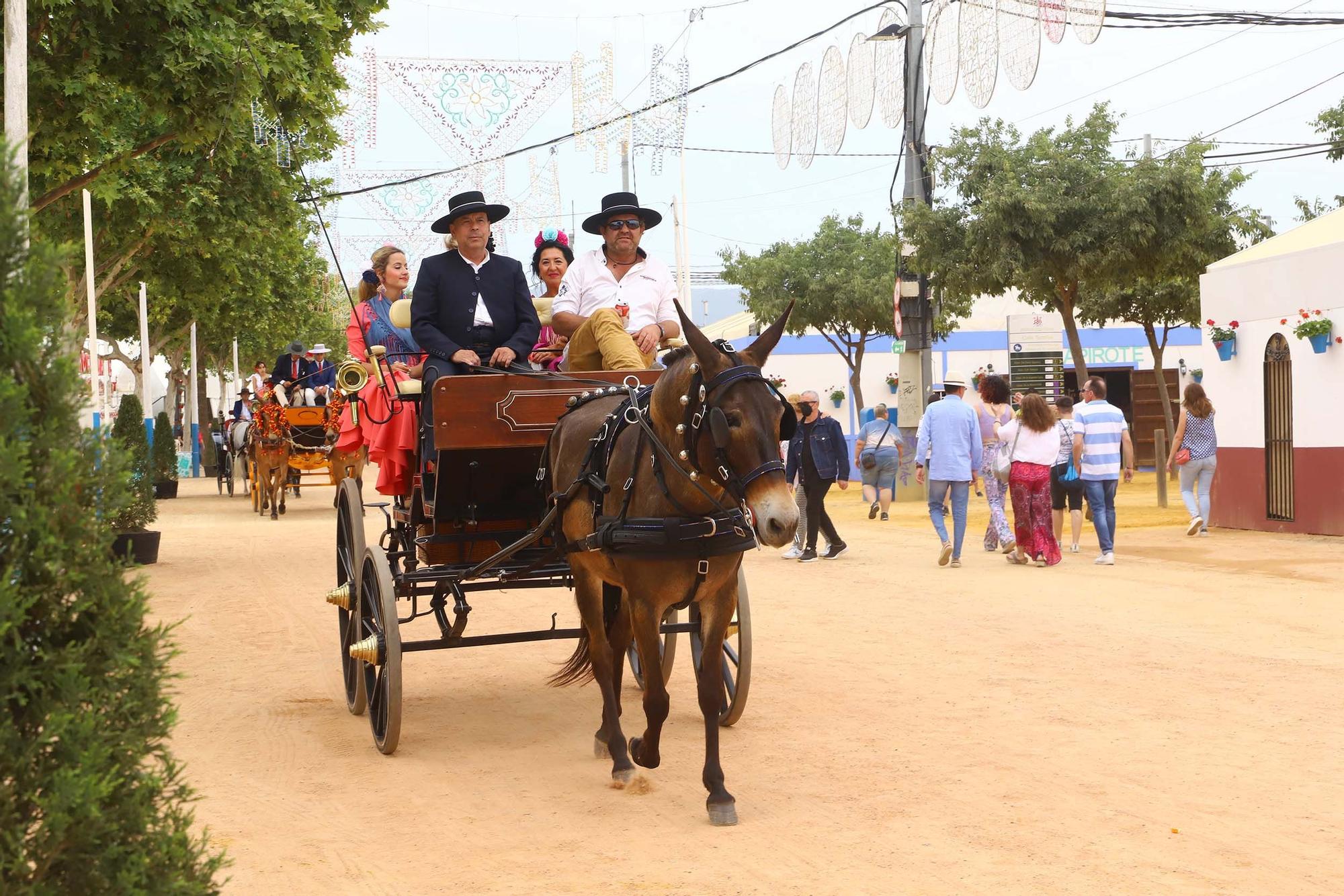 Un paseo de caballos muy exigente