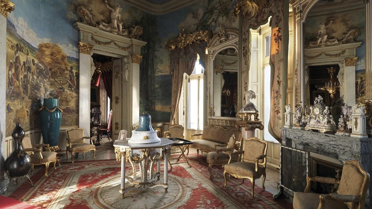 Imagen de una estancia del Museo Cerralbo.